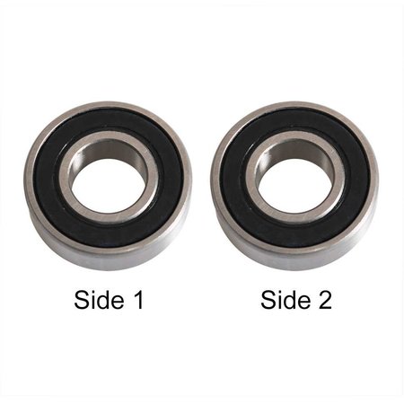 SUPERIOR ELECTRIC Replacement Ball Bearing - ID 13 mm x OD 32 mm x W 10 mm, PK 2 SE 6201-13RS